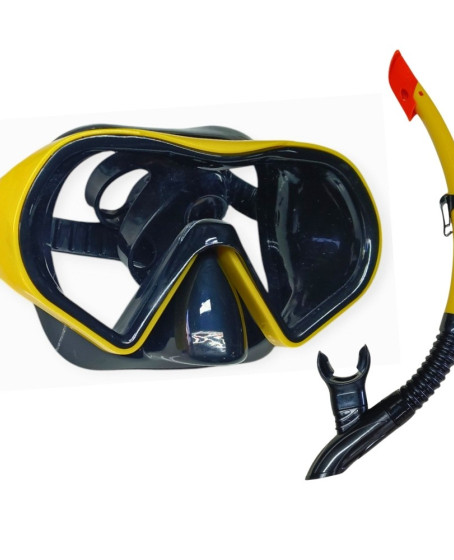 Star Diving Dalış Maskesi ve Snorkel Yetişkin - 517-SARI - 1 ADET Star Diving Dalış Maskesi ve Snorkel Yetişkin - 517-SARI - 1 ADET