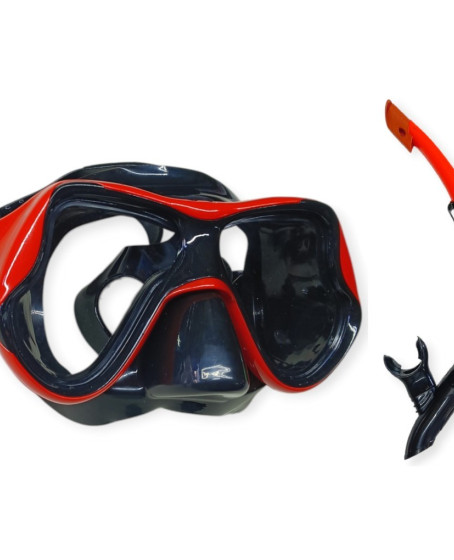 Star Diving Dalış Maskesi ve Snorkel Yetişkin - 51715-KIRMIZI - 1 ADET Star Diving Dalış Maskesi ve Snorkel Yetişkin - 51715-KIRMIZI - 1 ADET