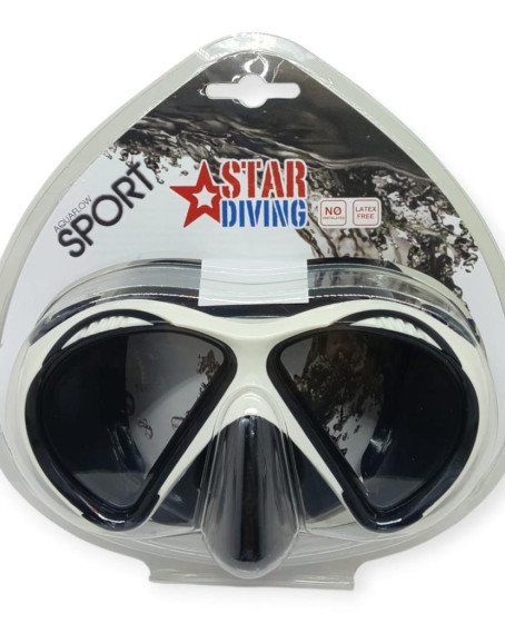 Star Diving Dalış Maskesi Yetişkin - 51701-BEYAZ - 1 ADET Star Diving Dalış Maskesi Yetişkin - 51701-BEYAZ - 1 ADET