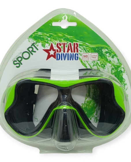 Star Diving Dalış Maskesi Yetişkin - 51705-YEŞİL - 1 ADET Star Diving Dalış Maskesi Yetişkin - 51705-YEŞİL - 1 ADET