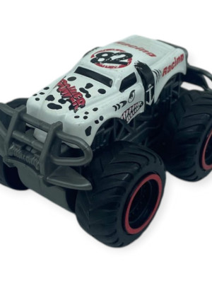 Superior Burst Siyah Renkli Mini Monster Truck - 8 cm Hareketli Tekerlekli Oyuncak Araba - 1 ADET