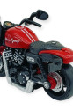 Sürtmeli Işıklı Sesli Chopper Motor Kırmızı 15cm - 1 ADET