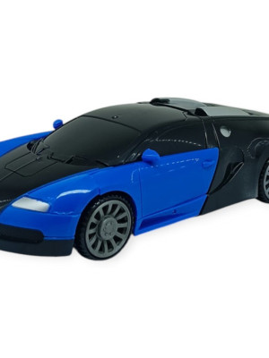 Robota Dönüşen Araba - Pilli Yerde Gezen Spor Araba - AK-839 - 1 ADET