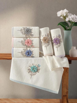 Ophelia Style 1 6lı Havlu 50x90 Asorti Ophelia Style 1 6lı Havlu 50x90 Asorti