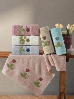 Emily Style 2 6lı Havlu 50x90 Asorti Emily Style 2 6lı Havlu 50x90 Asorti