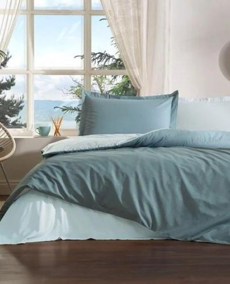 Özdilek Çift Kişilik Ranforce Nevresim Takımı Colourist Maldiv Aqua Özdilek Çift Kişilik Ranforce Nevresim Takımı Colourist Maldiv Aqua