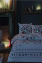Glow Parlayan Çift Kişilik Nevresim Takımı Charm Kırmızı