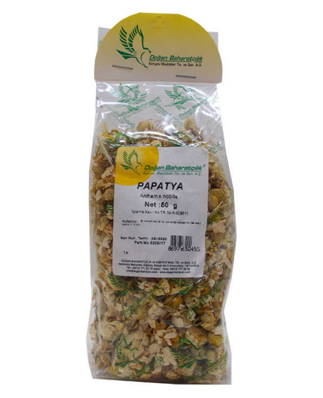 Papatya Çiçeği Doğal 50 Gr Paket
