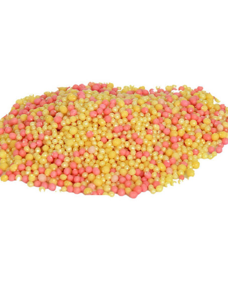 Pasta Süsü Boncuk Granül Şekeri Karışık Renk 100 Gr Paket