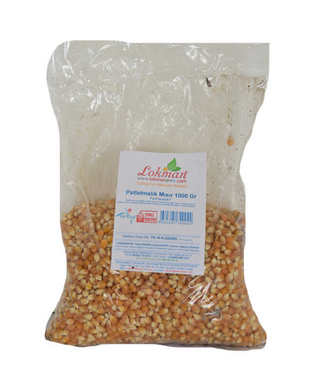 Patlatmalık Mısır 1000 Gr Paket