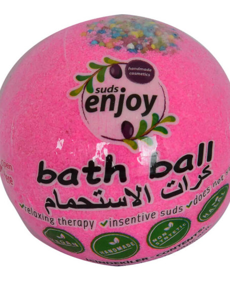 Pembe Düşler El Yapımı Banyo Küvet Topu Sabunu Pembe 90-120 Gr Pembe Düşler El Yapımı Banyo Küvet Topu Sabunu Pembe 90-120 Gr