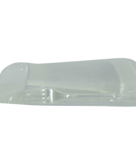 Plastik Çatal Ekonomik 1654 mm Şeffaf 100 Adet 1 Paket