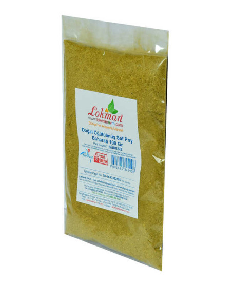 Poy Baharatı Öğütülmüş Saf Doğal 100 Gr Paket