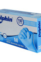 Pudrasız Mavi Nitril Eldiven Orta Boy (M) 100 Lü Paket