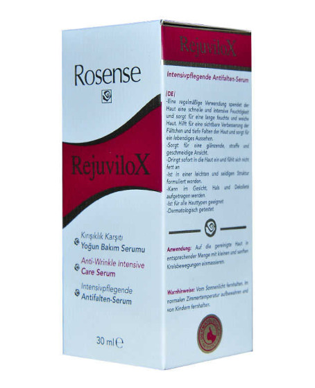 RejuviloX Kırışıklık Karşıtı Yoğun Bakım Serumu 30 ML