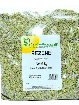 Rezene Doğal Tane Rezene Tohumu 1000 Gr Paket