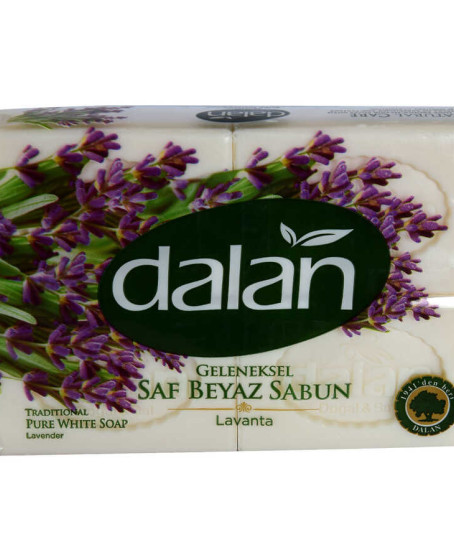 Saf Beyaz Lavantalı Sabun 150 Gr x 4 Adetli
