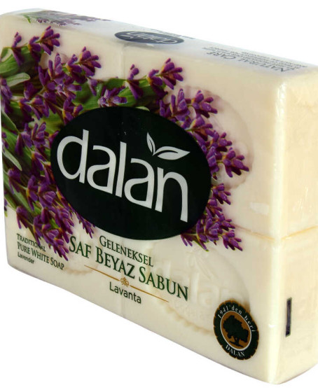 Saf Beyaz Lavantalı Sabun 150 Gr x 4 Adetli