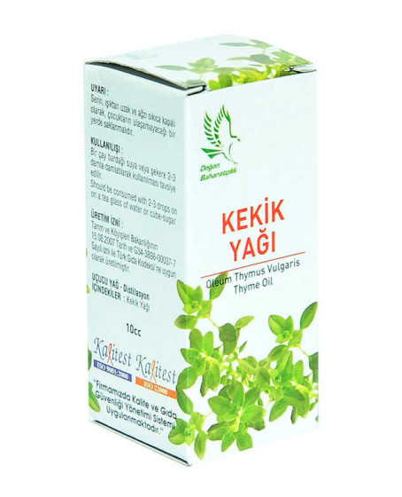 Saf Doğal Kekik Yağı 10 cc