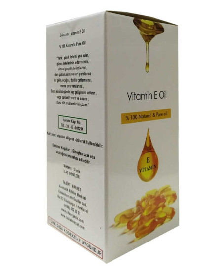 Saf E Vitamini Yağı 50 ML - Saç ve Cilt Bakım