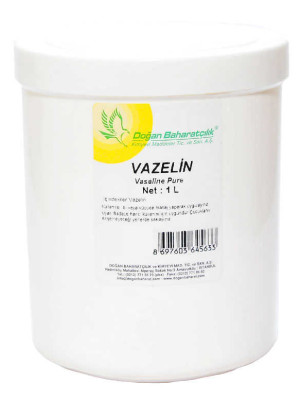Saf Vazelin Beyaz 1 Lt Pet Kavanoz