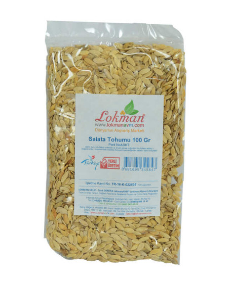 Salata Tohumu Doğal 100 Gr Paket