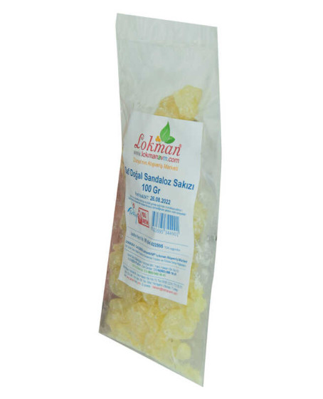 Sandaloz Sakızı Doğal 100 Gr Paket