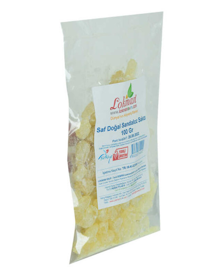 Sandaloz Sakızı Doğal 100 Gr Paket