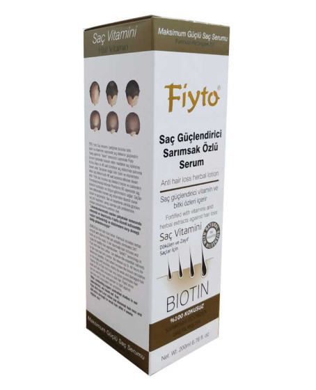 Sarımsak Özlü Saç Losyonu 200 ML
