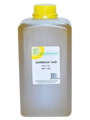 Sarımsak Yağı Pet Bidon 1000 Gr