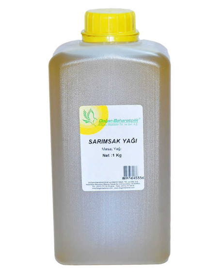 Sarımsak Yağı Pet Bidon 1000 Gr