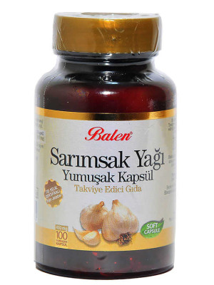 Sarımsak Yağı Yumuşak 100