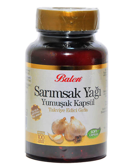 Sarımsak Yağı Yumuşak 100