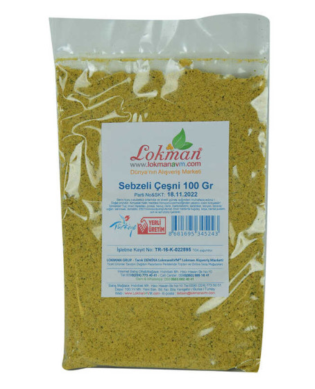 Sebzeli Çeşni Karışık Magi Baharatı 100 Gr Paket