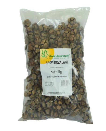 Selvi Kozalağı Doğal 1000 Gr Paket