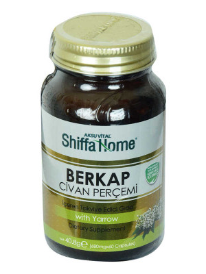 Shiffa Home Berkap Civan Perçemi Diyet Takviyesi 680 Mg x 60