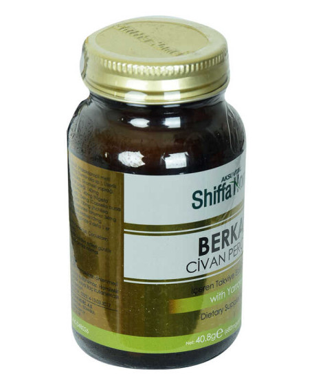 Shiffa Home Berkap Civan Perçemi Diyet Takviyesi 680 Mg x 60