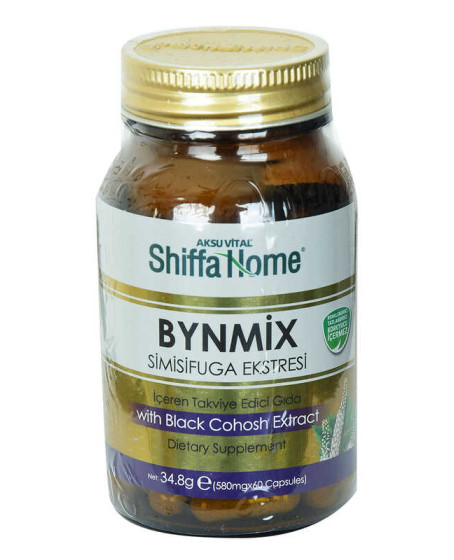 Shiffa Home Bynmix Simisifuga Ekstresi Diyet Takviyesi 580 Mg x 60 Shiffa Home Bynmix Simisifuga Ekstresi Diyet Takviyesi 580 Mg x 60