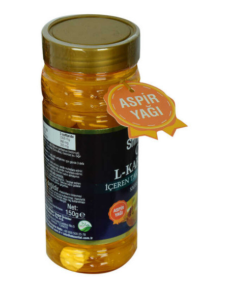 Shiffa Home Cla L-Karnitin Aspir Yağı Yumuşak 1000 Mg x 100