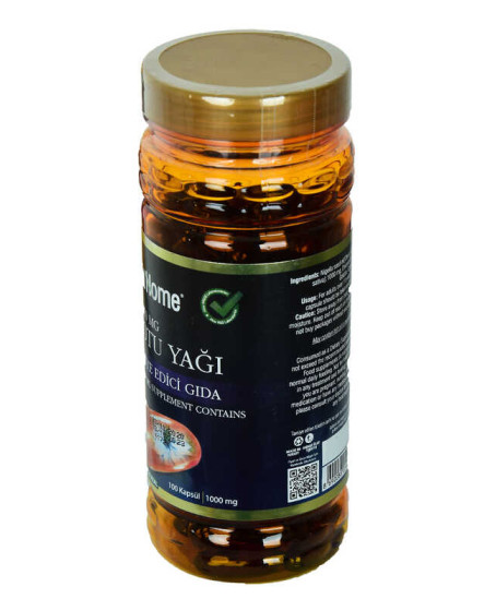 Shiffa Home Çörek Otu Yağı Soğuk Pres 1000 Mg x 100