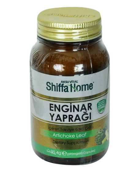 Shiffa Home Enginar Yaprağı Diyet Takviyesi 590 Mg x 60
