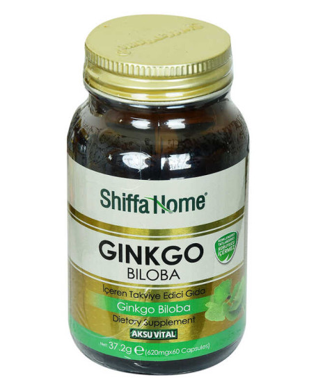 Shiffa Home Ginkgo Biloba Diyet Takviyesi 620 Mg x 60