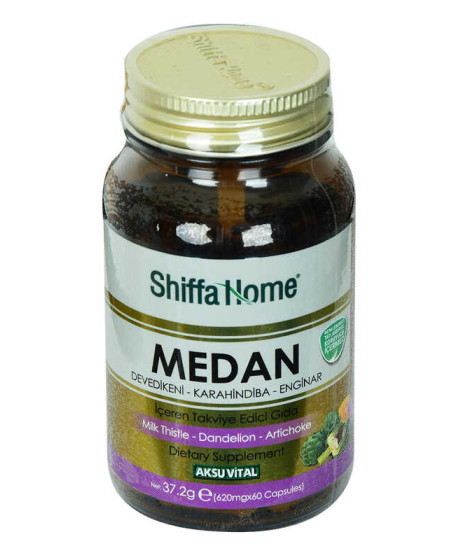 Shiffa Home Medan Devedikeni Karahindiba Enginar 620 Mg x 60 Shiffa Home Medan Devedikeni Karahindiba Enginar 620 Mg x 60