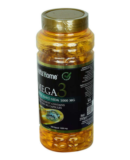 Shiffa Home Omega3 Yumuşak 1000 Mg x 200