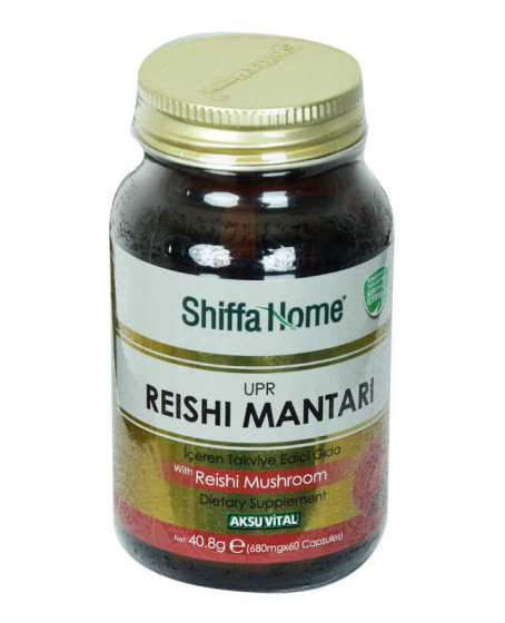 Shiffa Home UPR Reishi Mantarı Diyet Takviyesi 680 Mg x 60