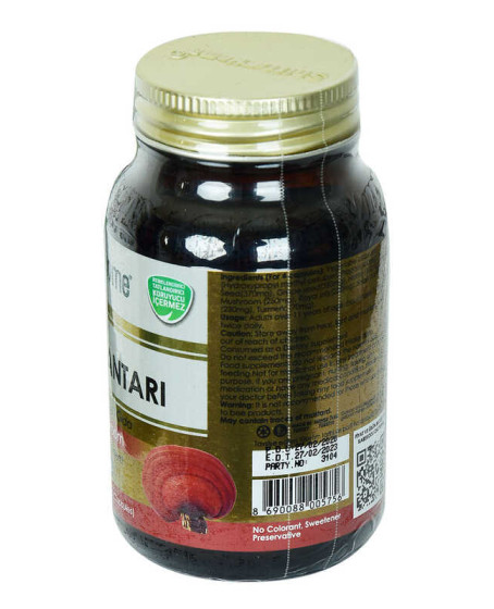 Shiffa Home UPR Reishi Mantarı Diyet Takviyesi 680 Mg x 60