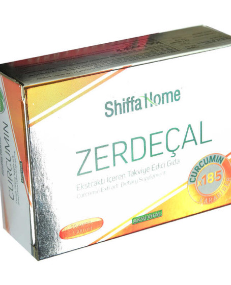 Shiffa Home Zerdeçal Ekstraktı Yumuşak 1300 Mg x 30