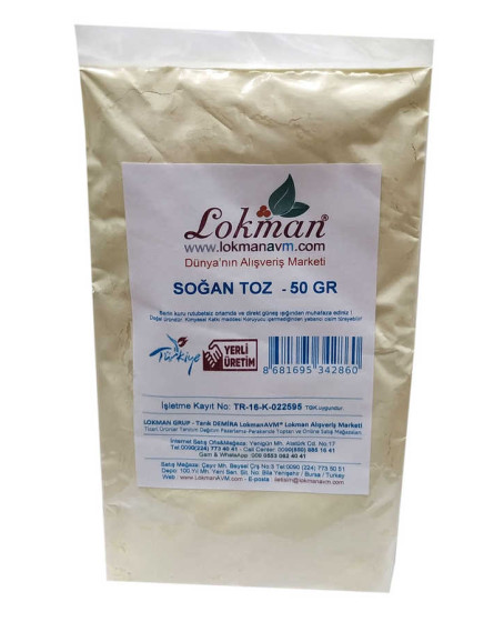 Soğan Toz 50 Gr Paket
