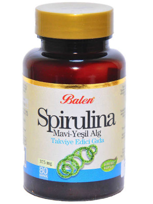 Spirulina Mavi-Yeşil Alg 80