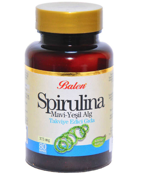 Spirulina Mavi-Yeşil Alg 80